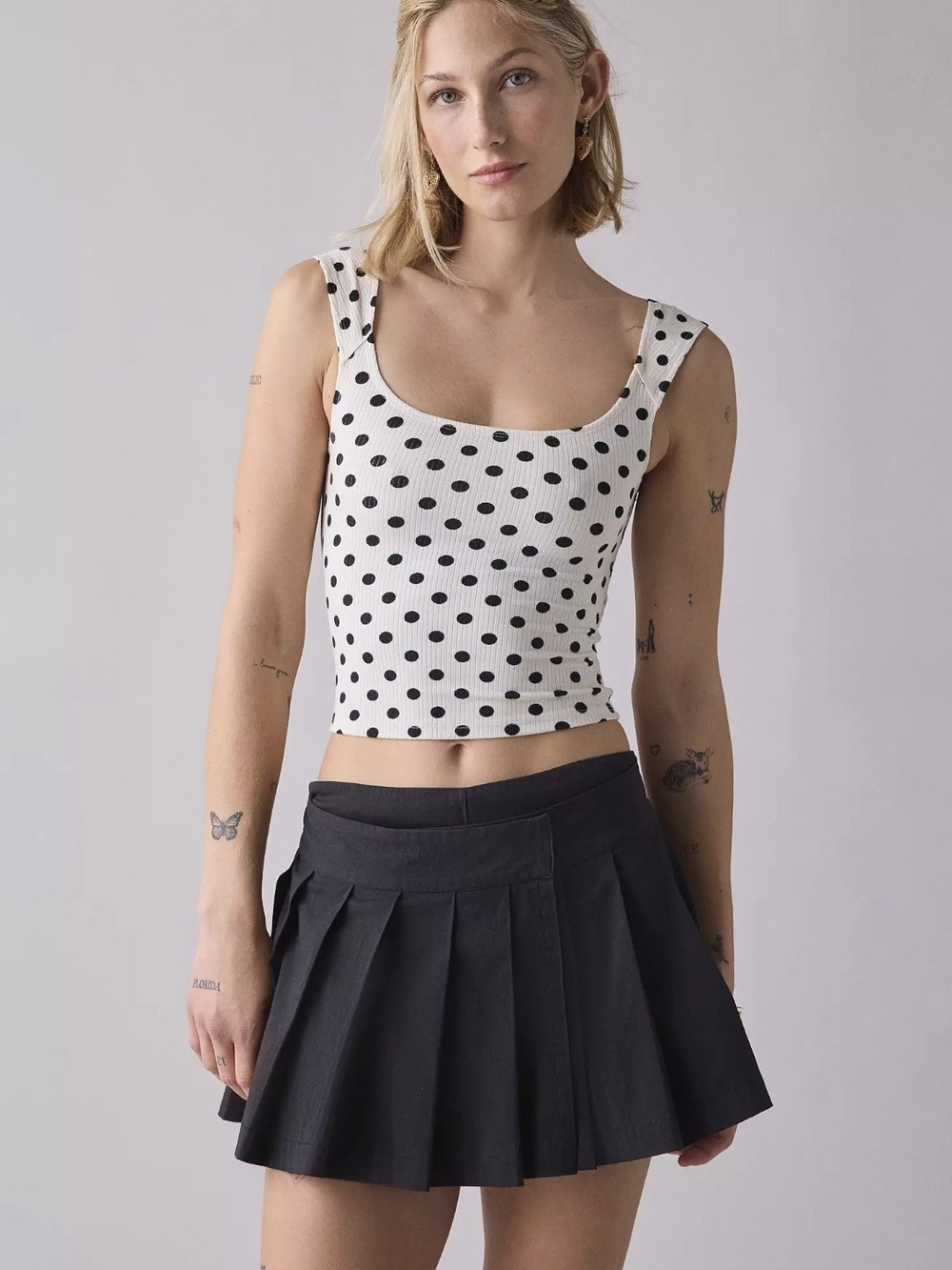 NWOT Urban Outfitters Pleated Mini Skort